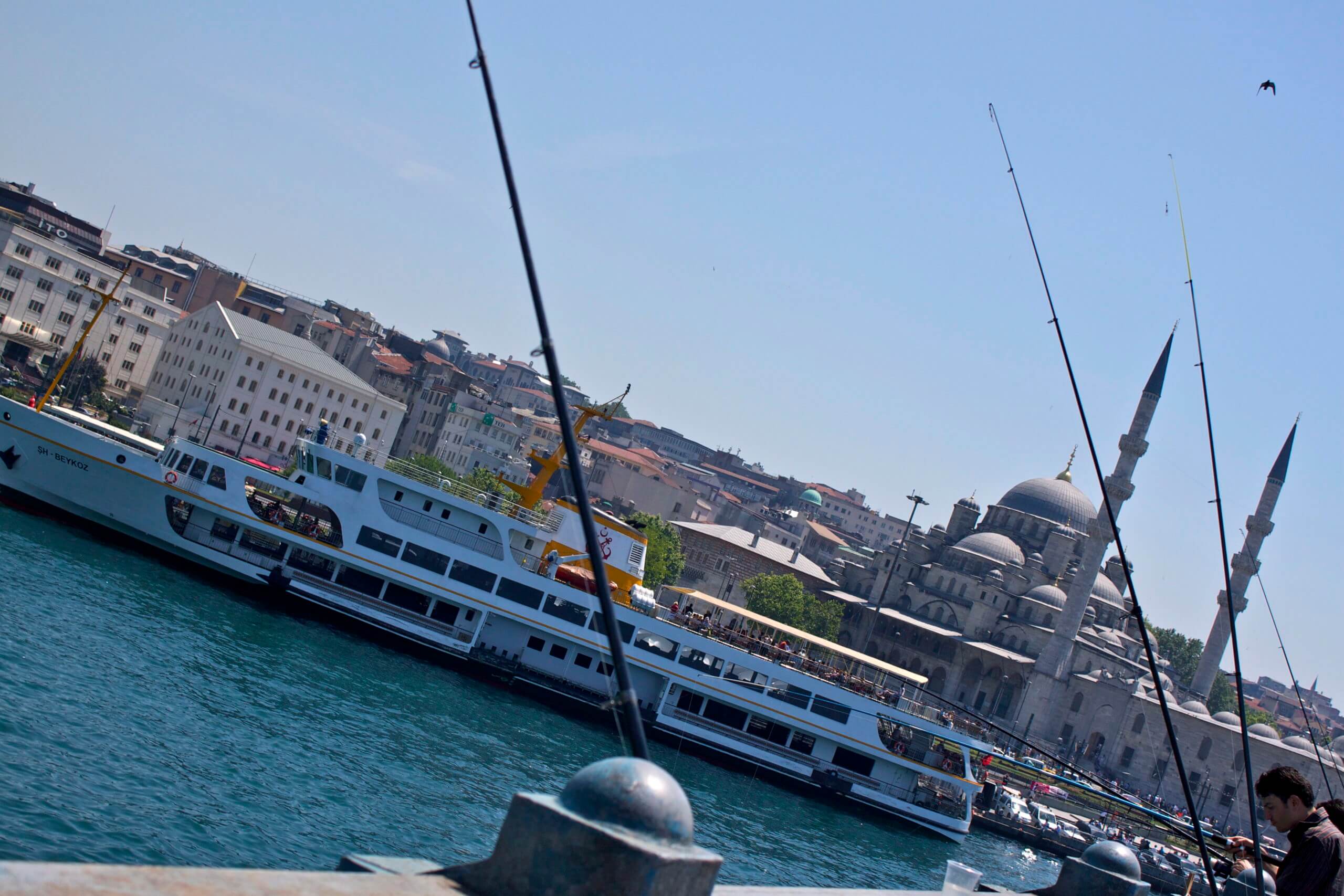 Puente Gálata. Estambul. Turquía.