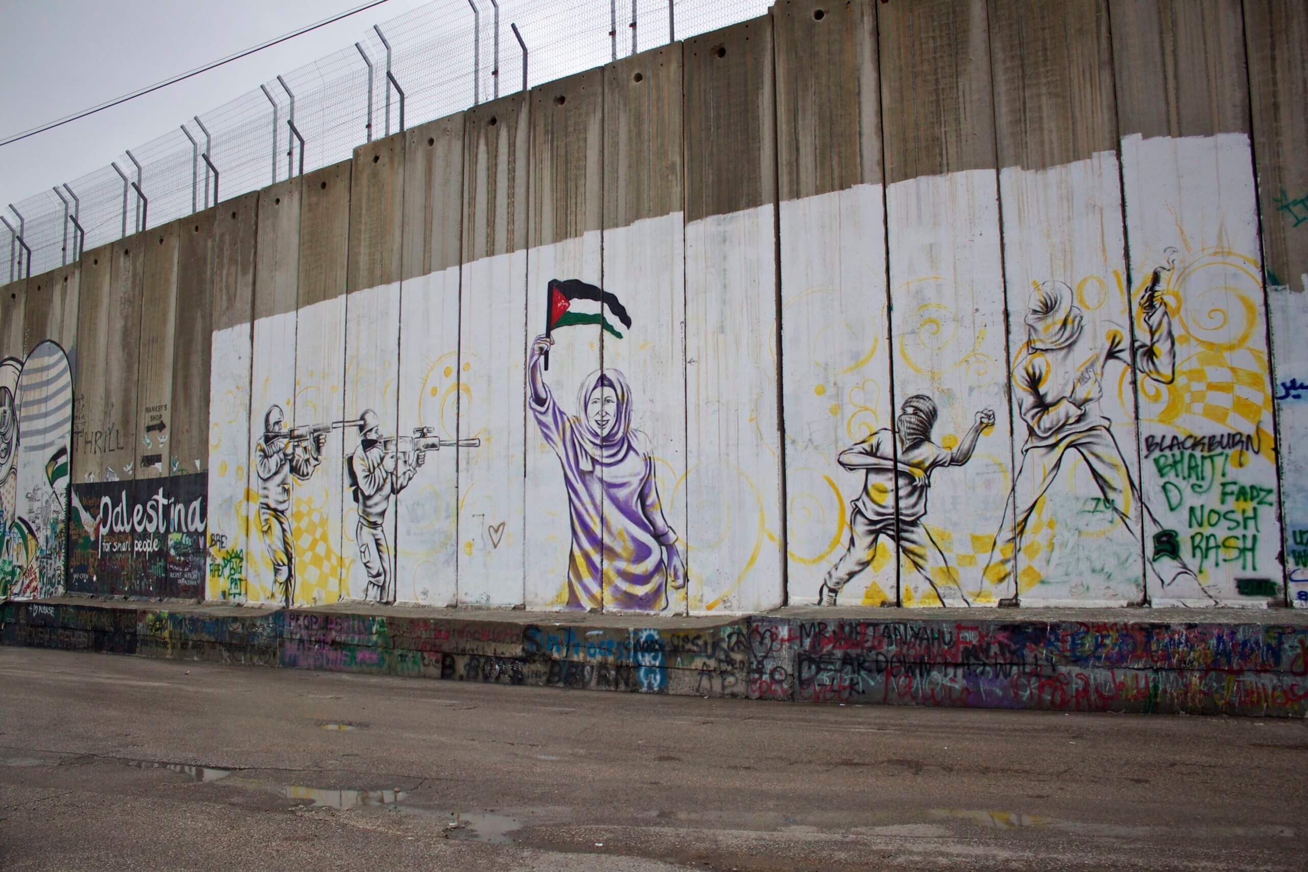 Muro. Cisjordania.