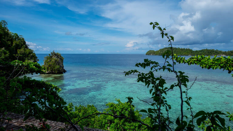 Paraíso de arrecifes en las islas Togean de Sulawesi
