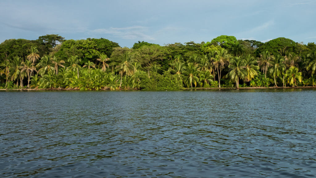 Panorámica de la isla de Bastimentos en Bocas del Toro, Panamá