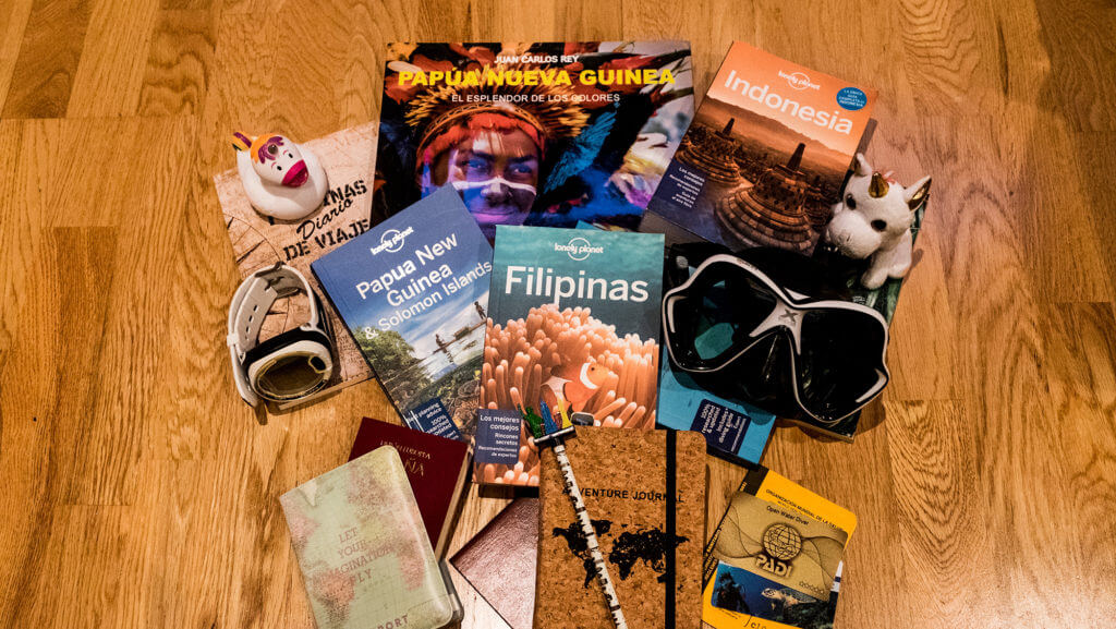 Libros, guías y accesorios para la Aventura en el Pacífico durante 3 meses. Asesoramiento de viajes de la web Trotandomundos