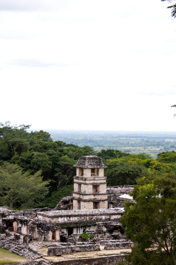 Espectaculares ruinas arqueológicas de Palenque en México
