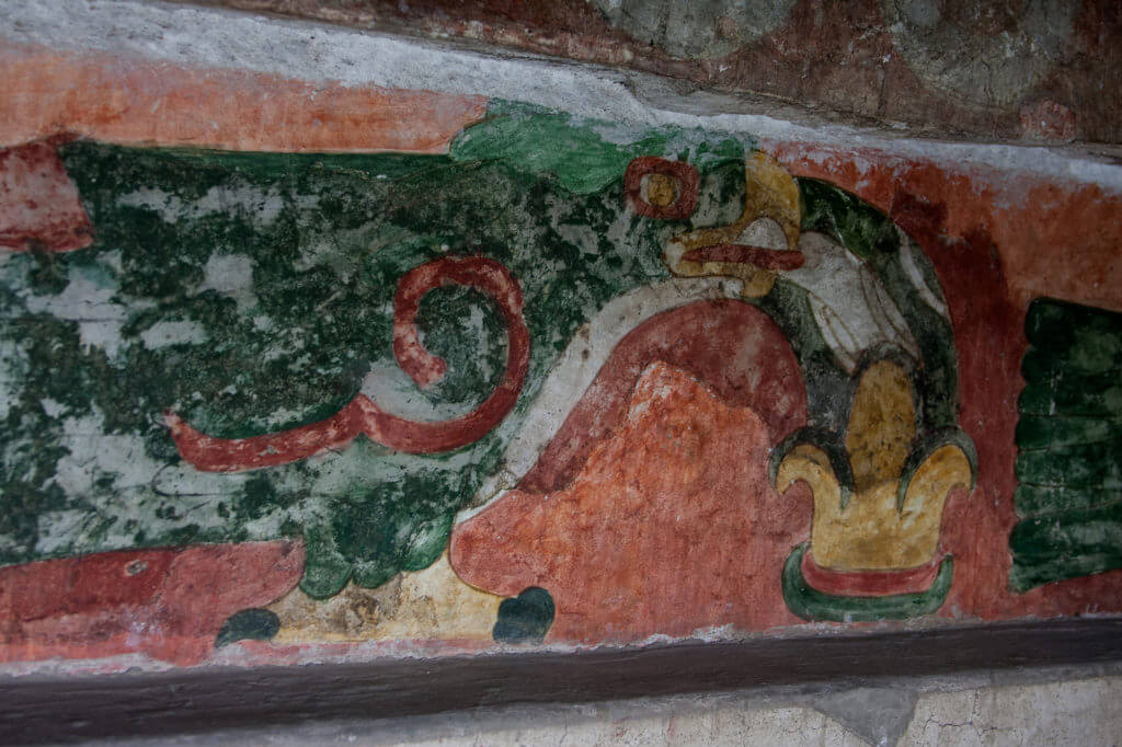 Pinturas mayas de Juan Teotihuacan de Arista en México