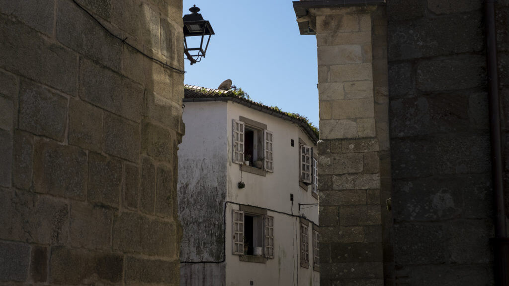 Villa medieval de Noia en Galicia