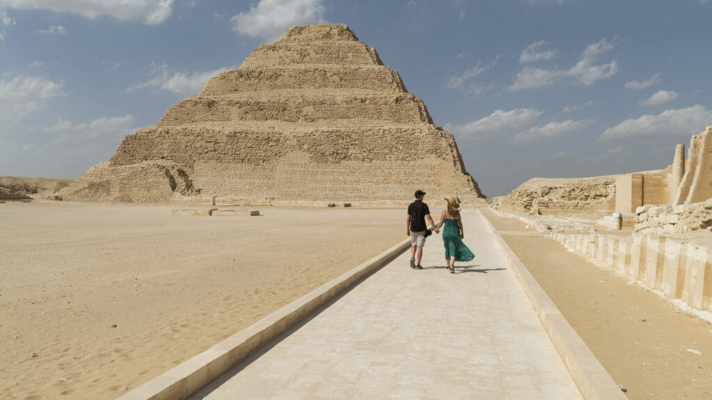 Pirámides de Saqqara en Egipto