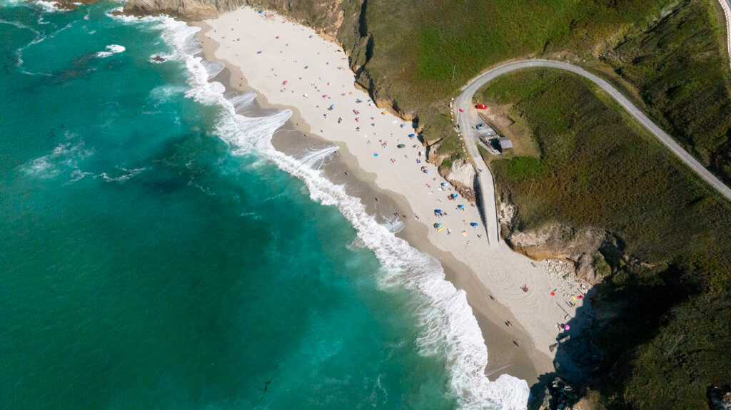 Playa de Cambouzas en Arteixo