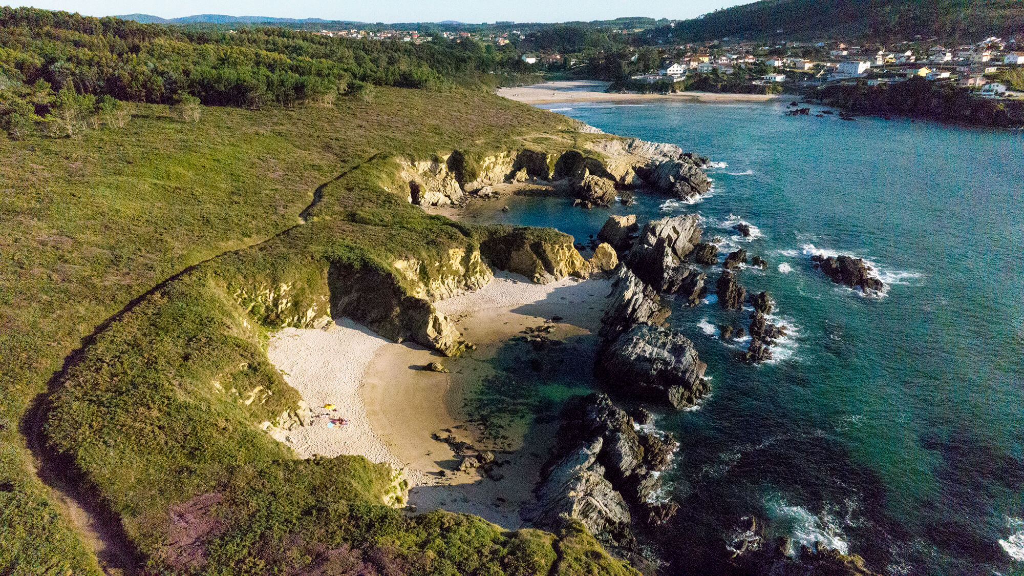 Playa O Rego en Valdoviño