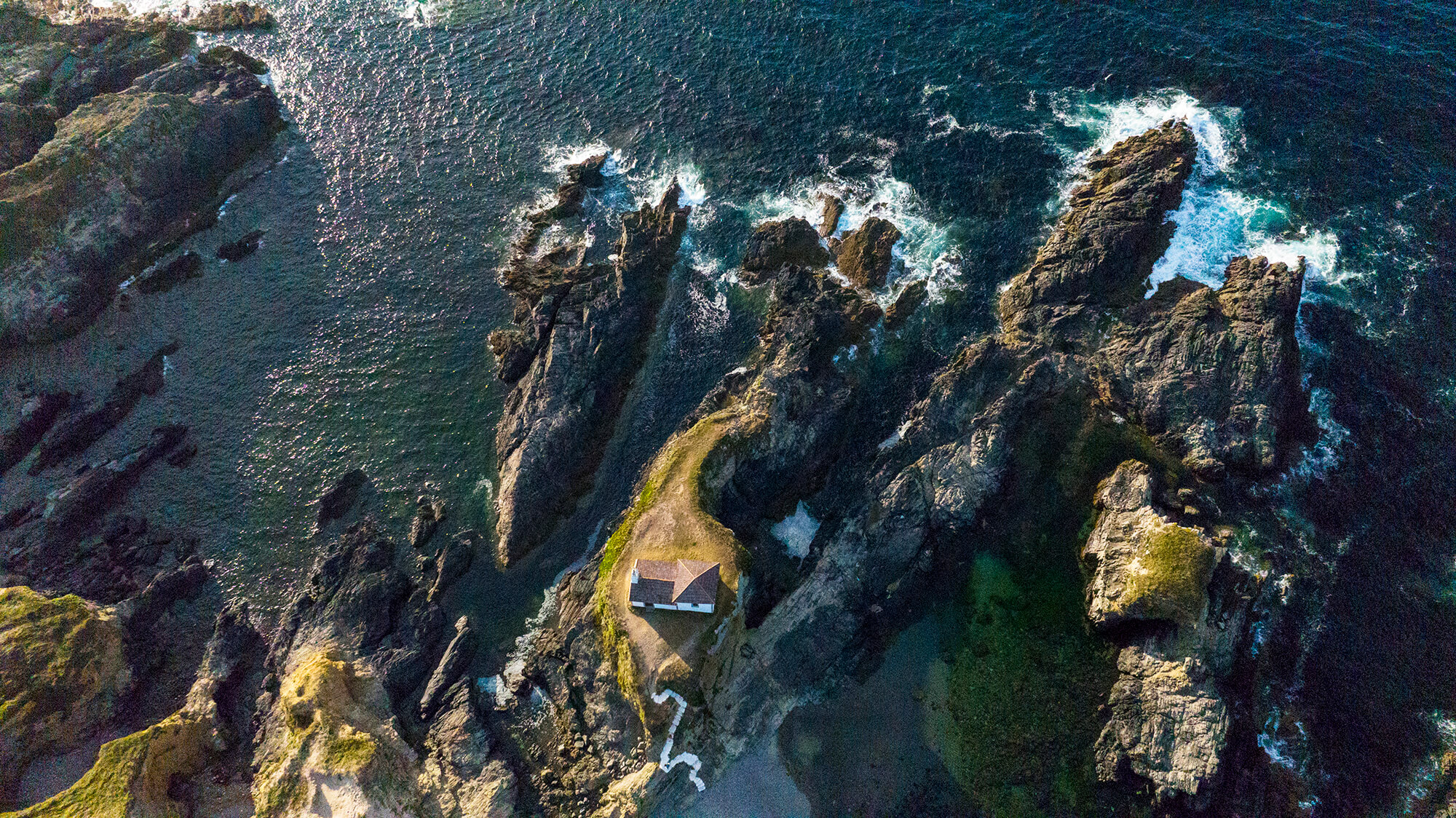 Ermita Virxe do Porto en Meirás