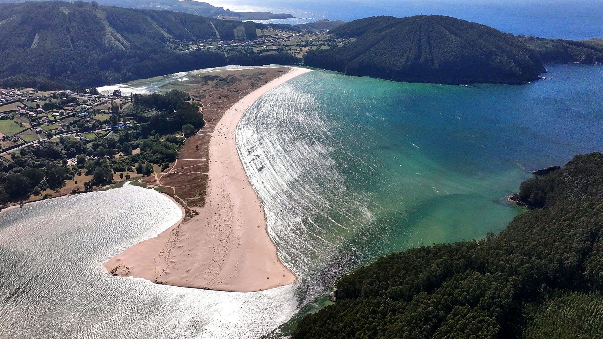 Playa de Villarrube en Valdoviño