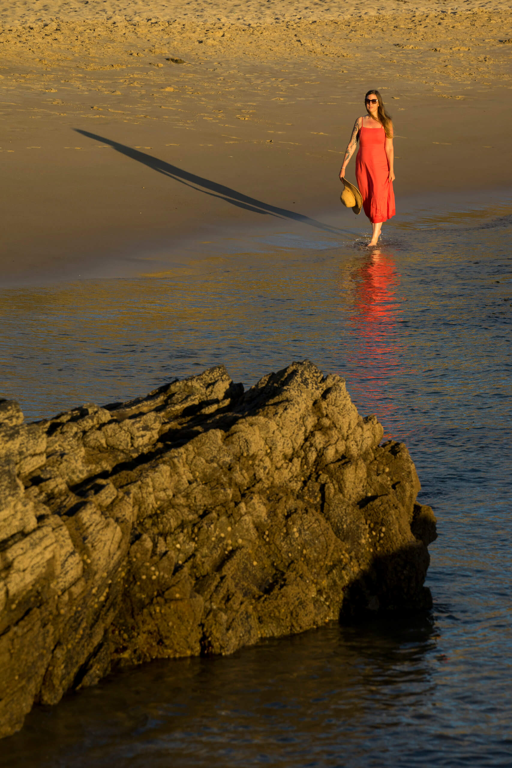 Playa A mourillá en Valdoviño
