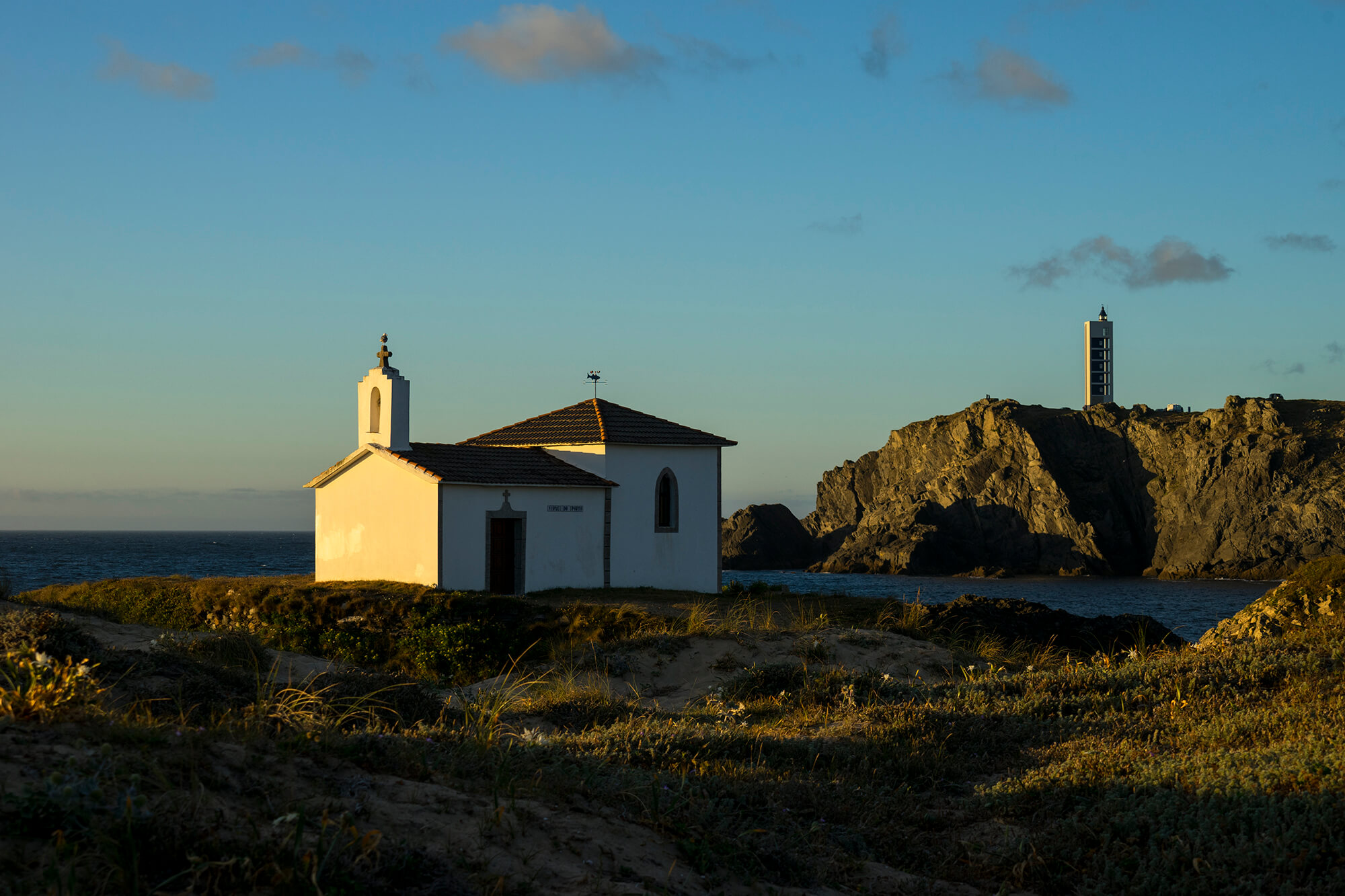 Ermita Virxe do Porto en Meirás en Valdoviño