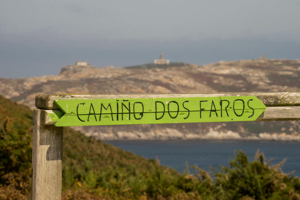 Illas Sisargas desde Malpica. Costa da Morte en Galicia