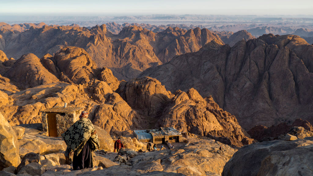 Subida al Monte Sinaí en Egipto
